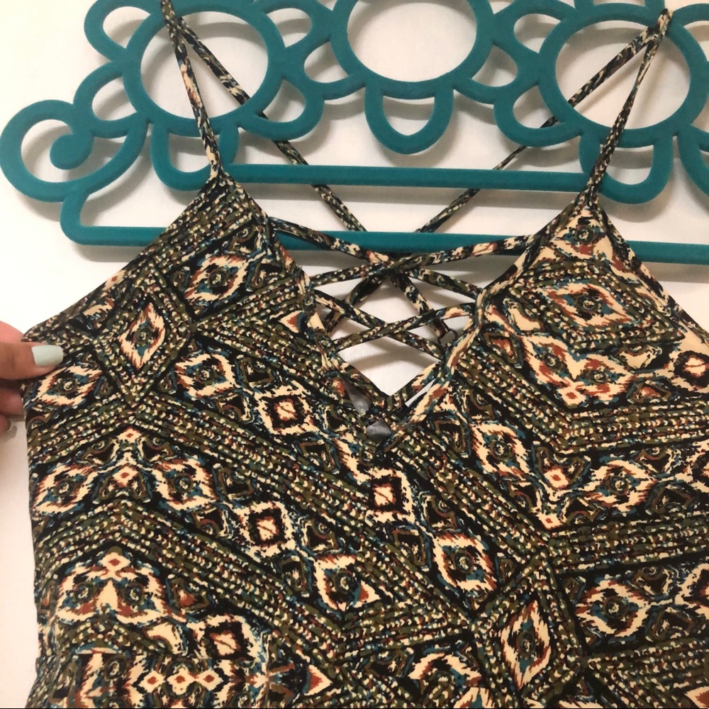 Aztec Pattern Dress